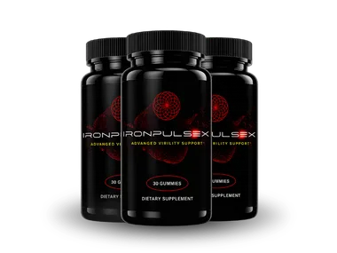 IronPulseX 3 bottle most popular bundle of virility support gummies, 90-day supply with free shipping